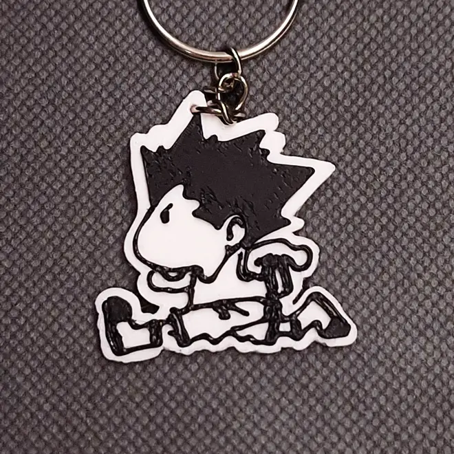 Gon Running Keychain