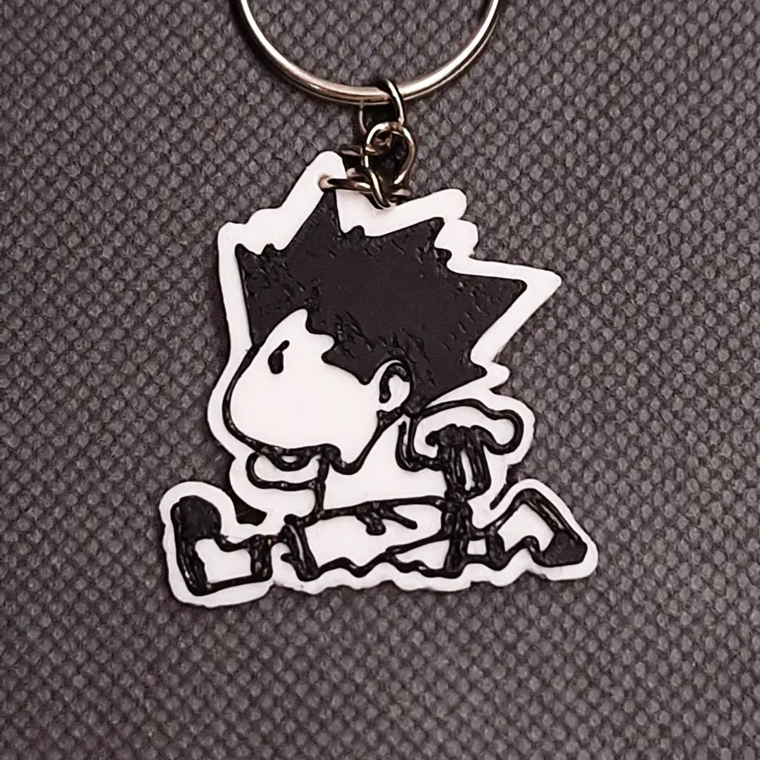 Gon Running Keychain