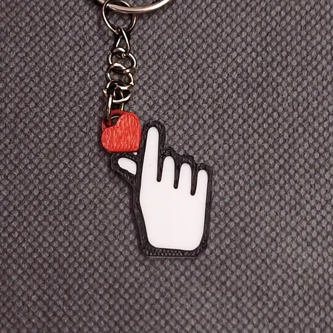 K-Pop Cursor Hand Keychain