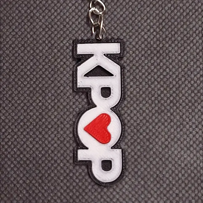 Love KPOP Keychain