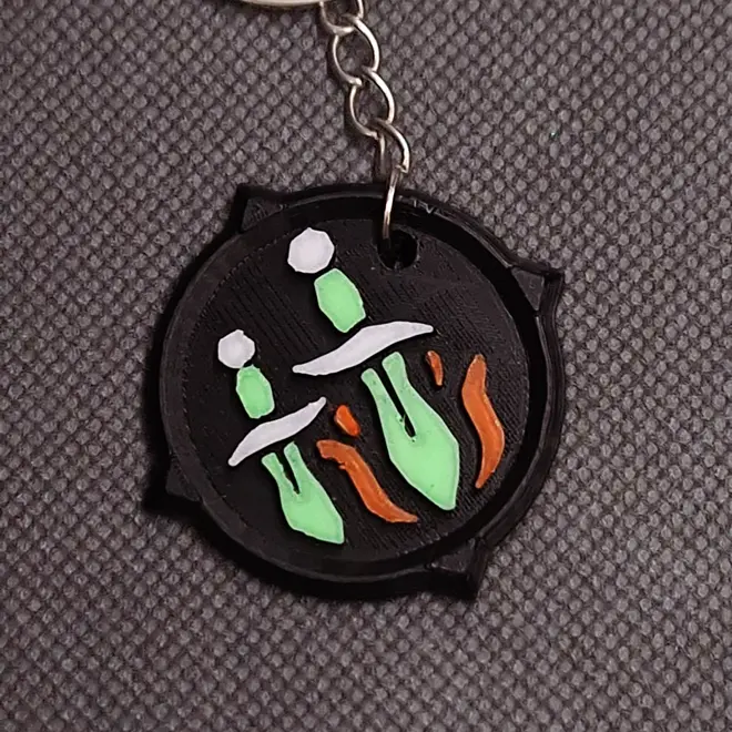 Rogue Class Emblem WoW Keychain