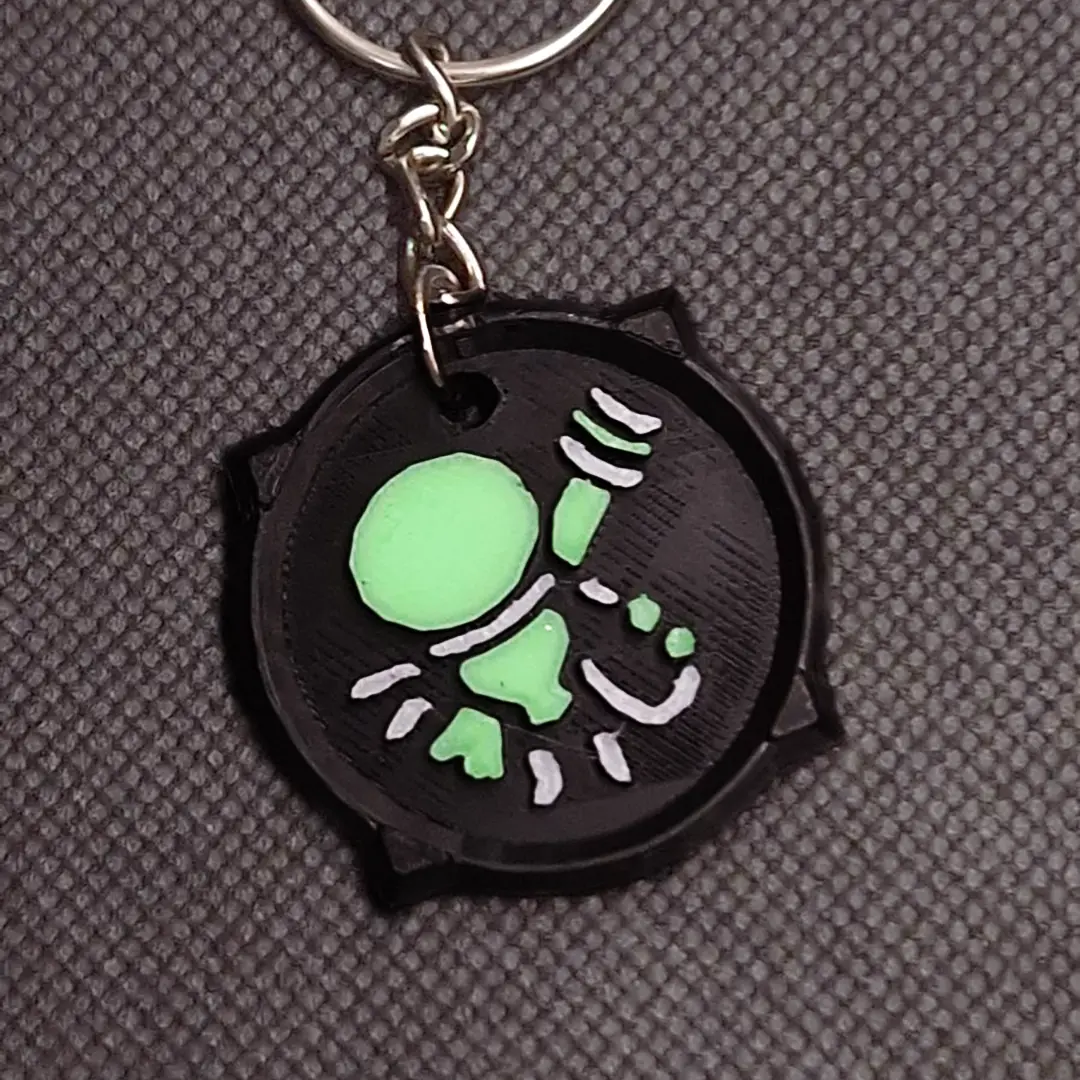 Monk Class Emblem WoW Keychain