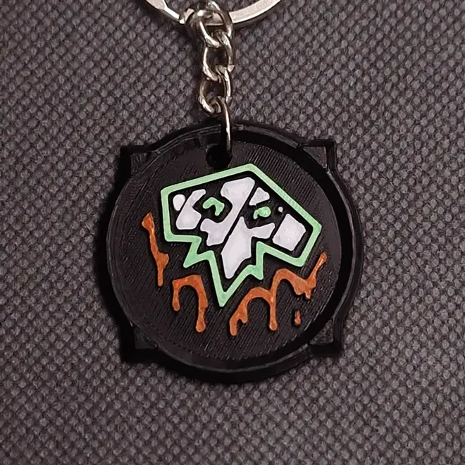 Shaman Class Emblem WoW Keychain