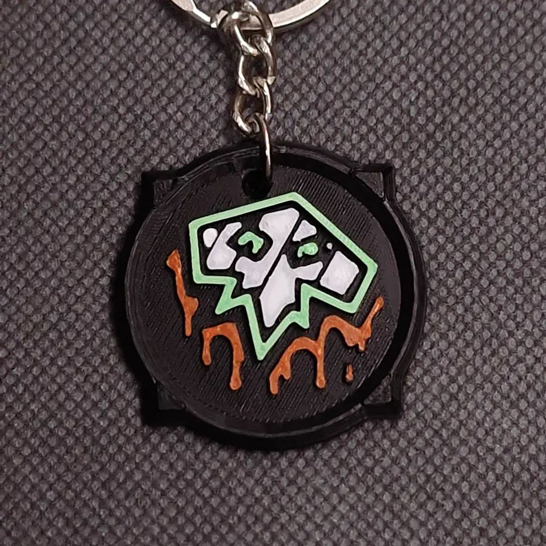 Shaman Class Emblem WoW Keychain