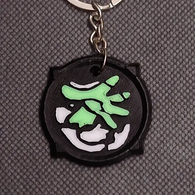 Warlock Class Emblem WoW Keychain