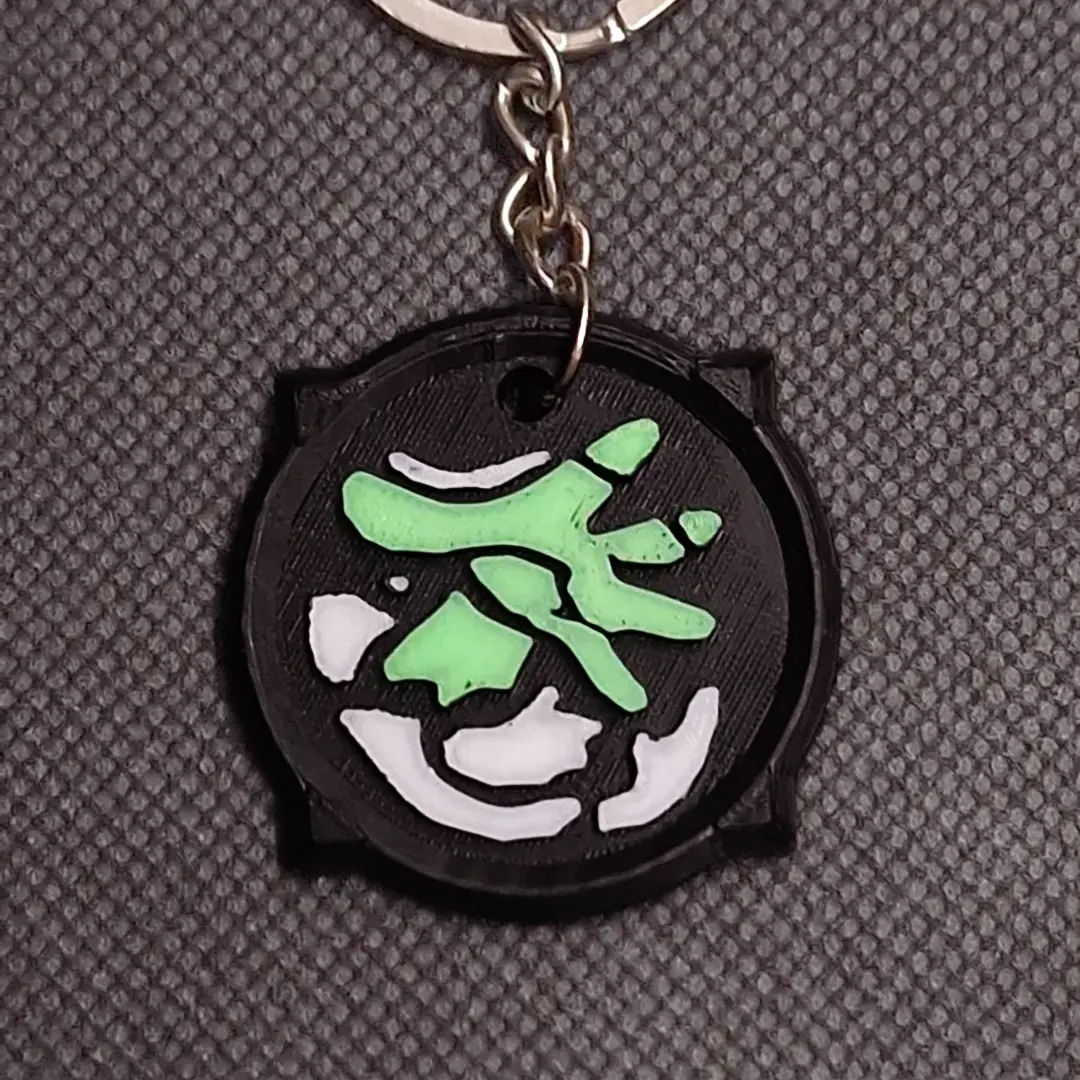 Warlock Class Emblem WoW Keychain