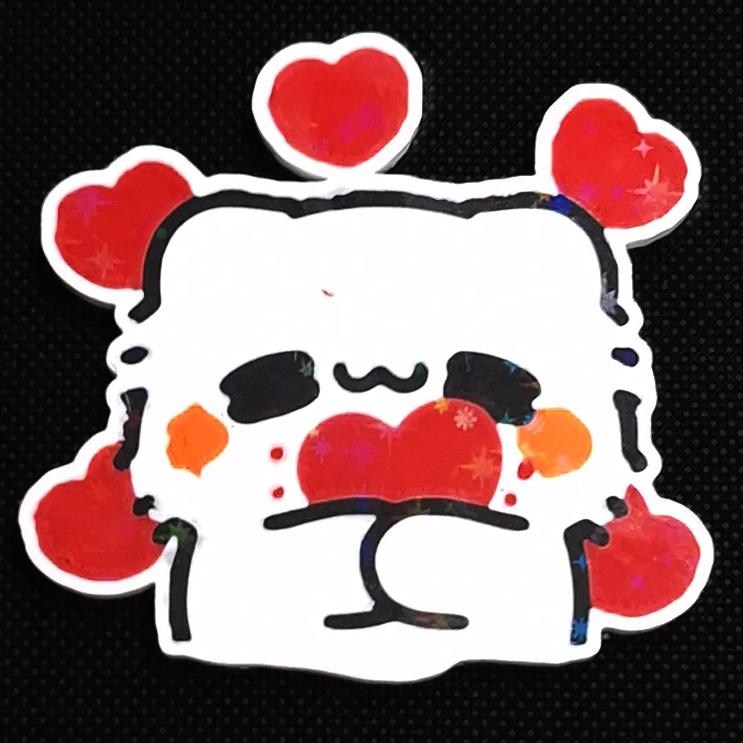 Kitty Heart Love Magnet
