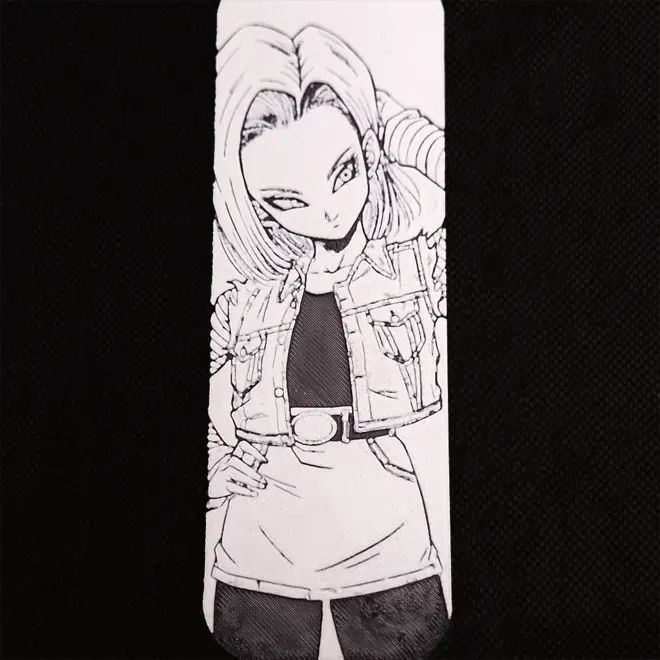 DragonBall Android 18 Bookmark