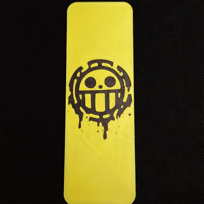 Trafalgar Law  One Piece Yellow Bookmark