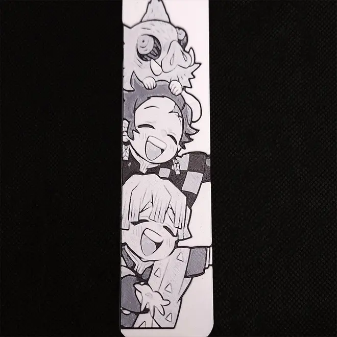 Demon Slayer Trio Bookmark
