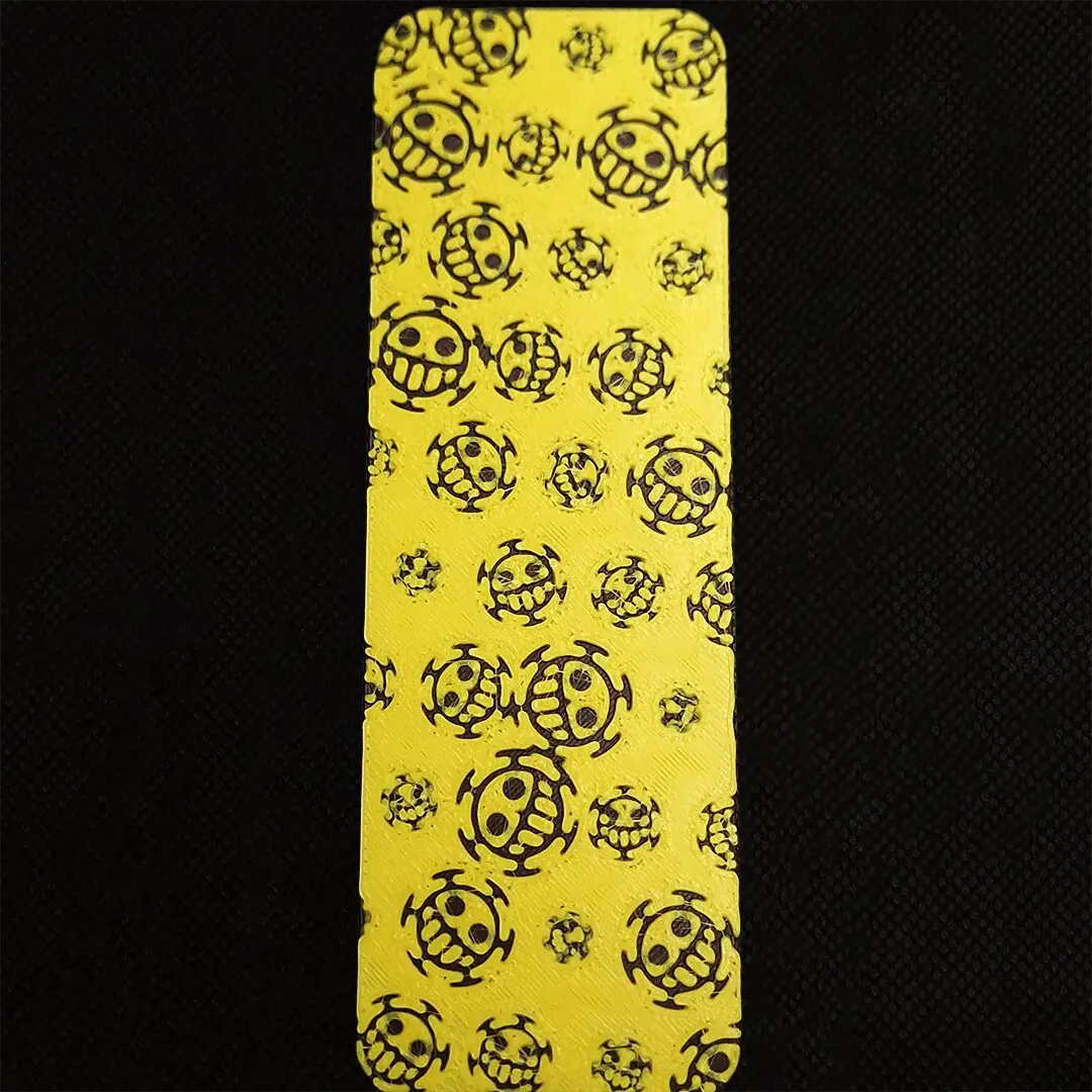 Trafalgar Law Pattern One Piece Bookmark