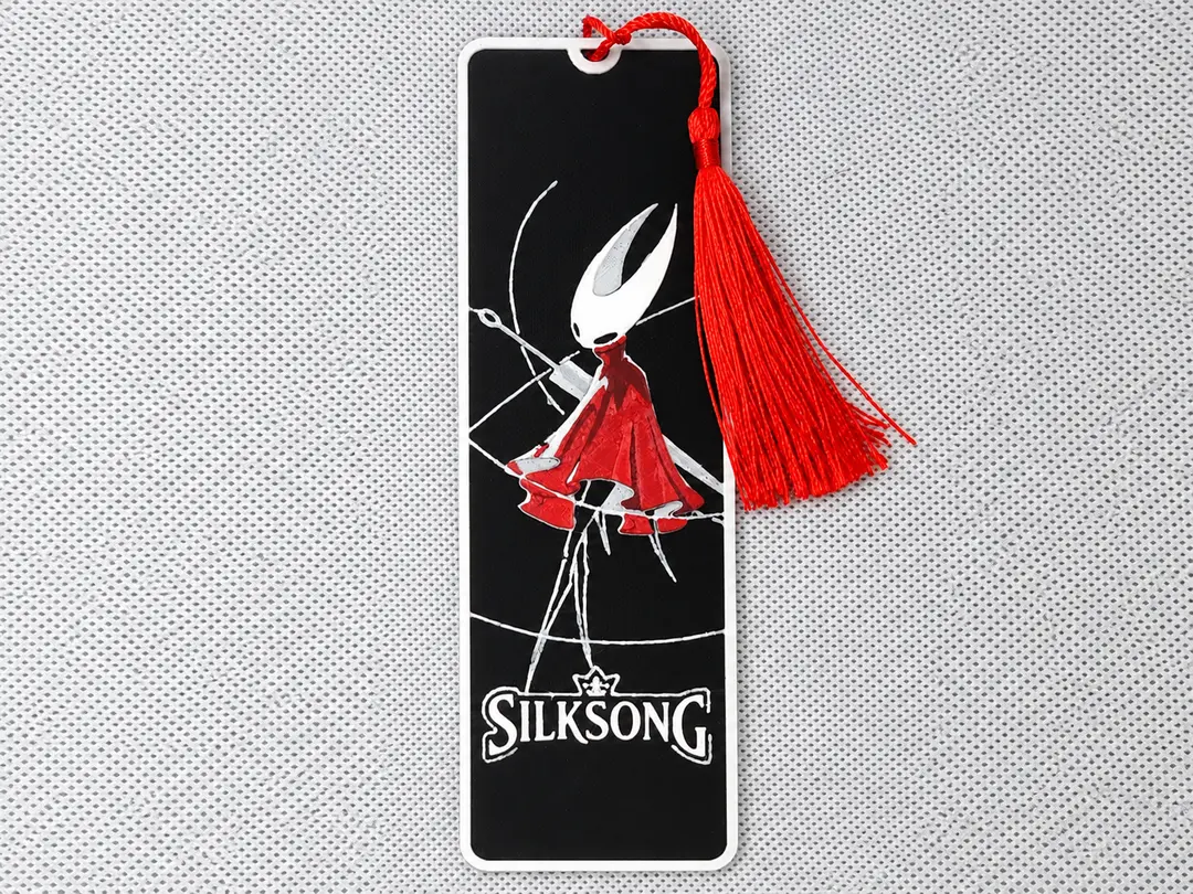 Silksong Hornet with tassel Hollow Knight Bookmark