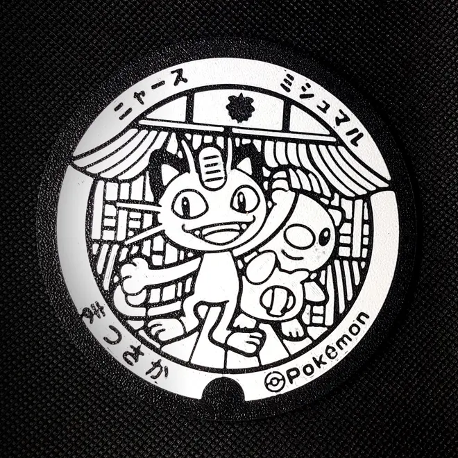 Meowth and Oshawott Pokemon Coaster