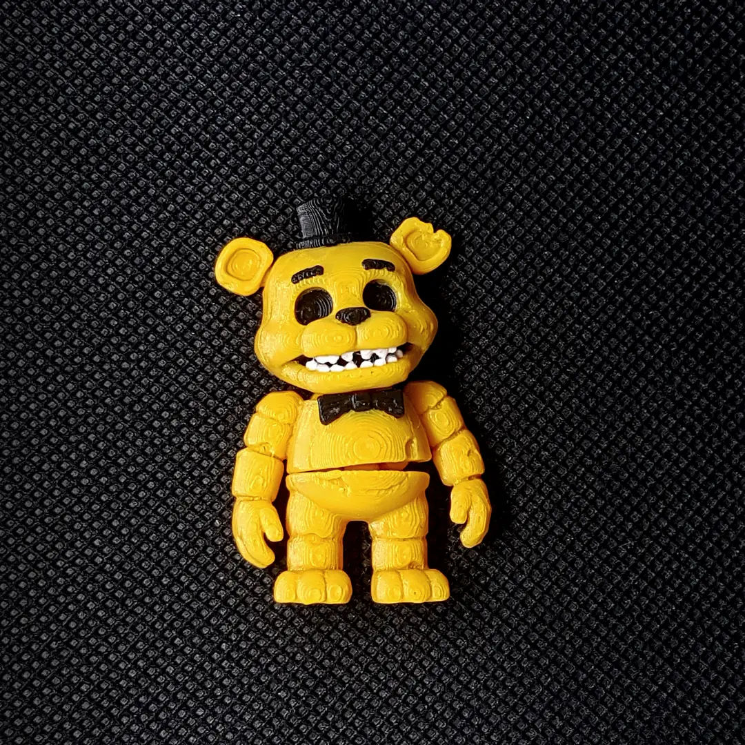 Golden Freddy FNAF Flexi Figure