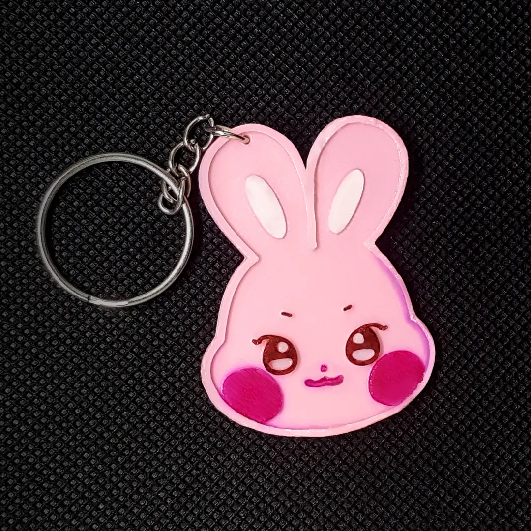 ATEEZ Aniteez DDEONGbyeoli KPOP Keychain