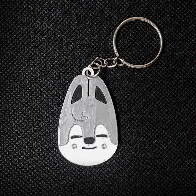 Wolf Chan SKZOO Stray Kids KPOP Keychain