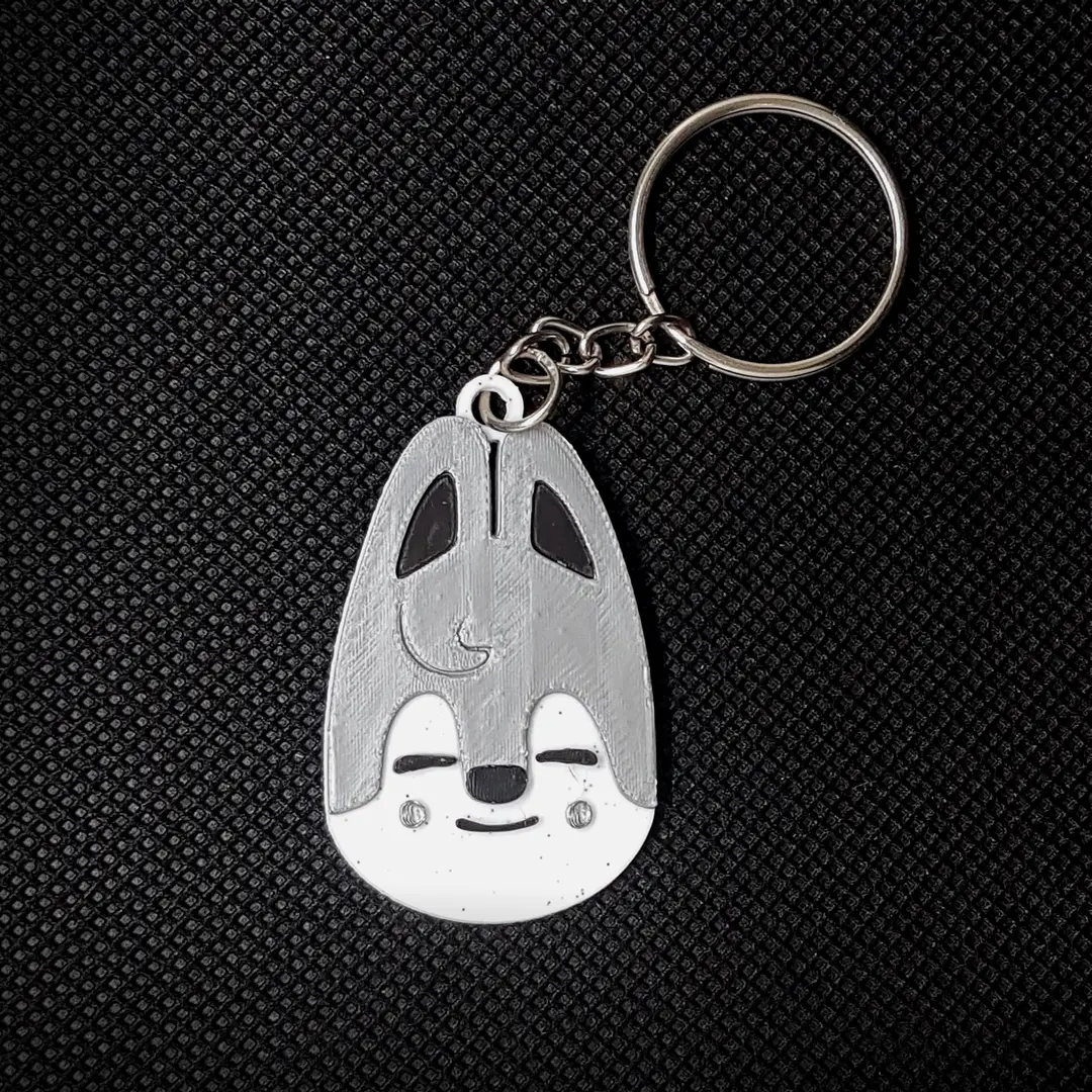 Wolf Chan SKZOO Stray Kids KPOP Keychain