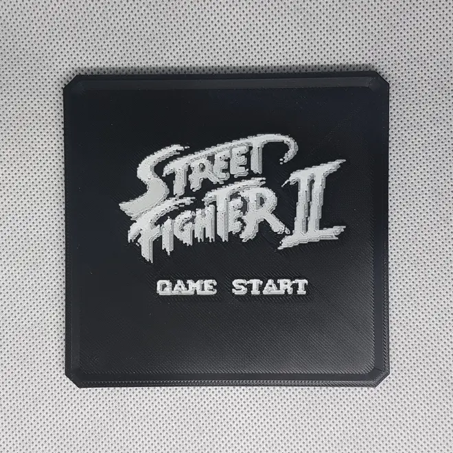 Street Fighter Gameboy Style Coaster