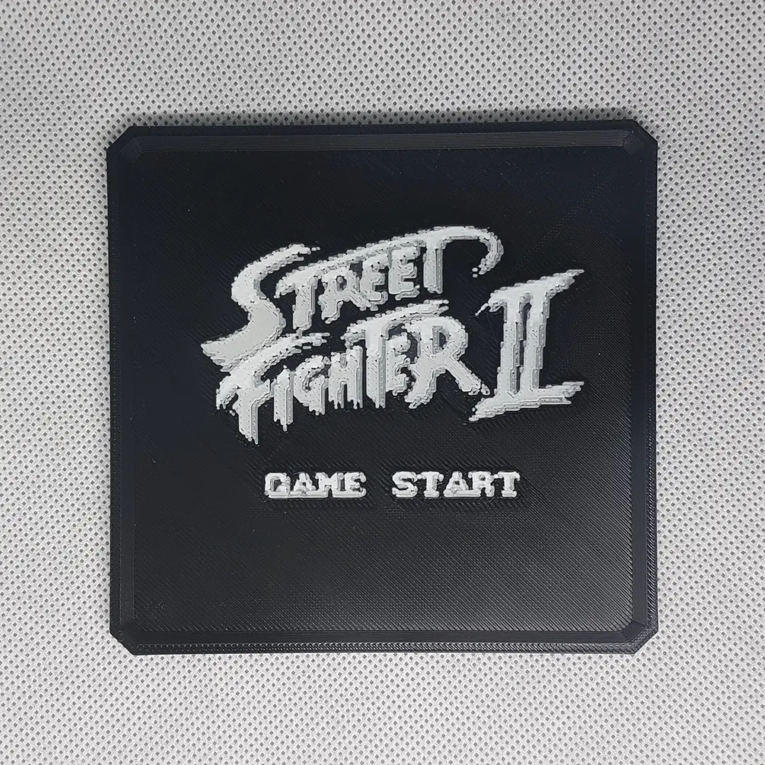Street Fighter Gameboy Style Coaster